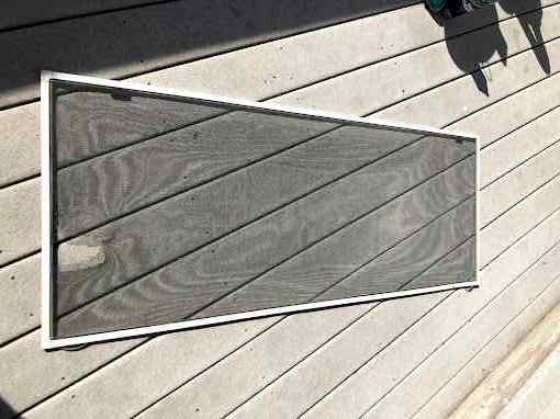 damaged screen repair